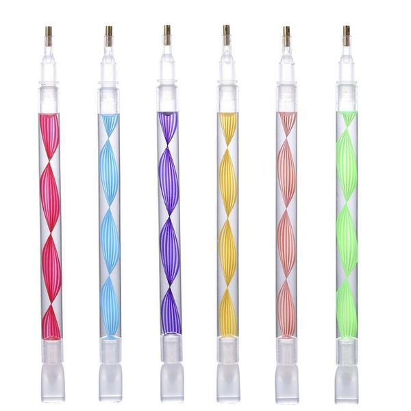 

5 heads point drill pen nail art painting drawing tools decor painting diy craft supplies for professionals diamon jllymw, Silver