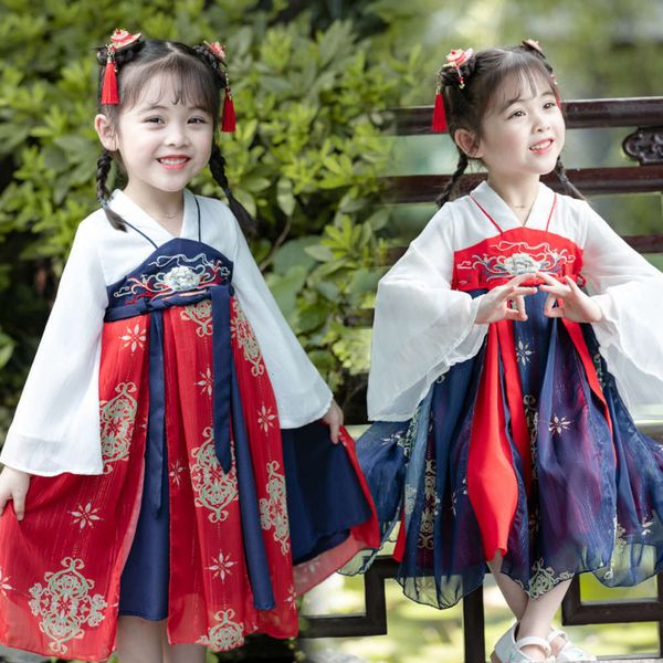 

fairy 2020 girls' super hanfu autumn baby drs 4kugxi828z19, Red;yellow
