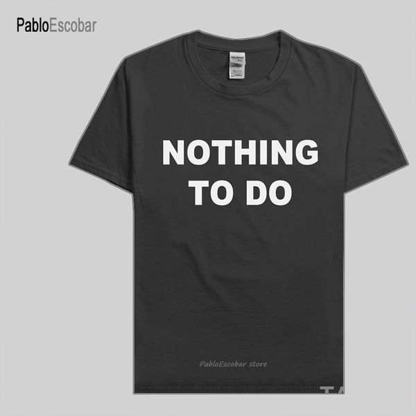 

nothing to do men 100% cotton fashion style short sleeves streetwear loose clothes summer tees hoodie designers t shirts sweatshirt