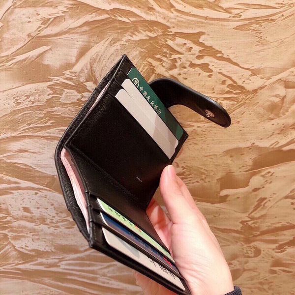 

wallet wallet dio mini fashion men holders with card woman designer pure color genuine leather wallet d 2021 box luxury louiq, Red;black