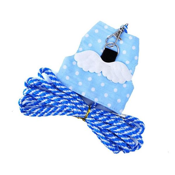 

small squirrel rat pet hamster rabbit mouse vest clothes with lead leash pet supplies traction rope collar harness