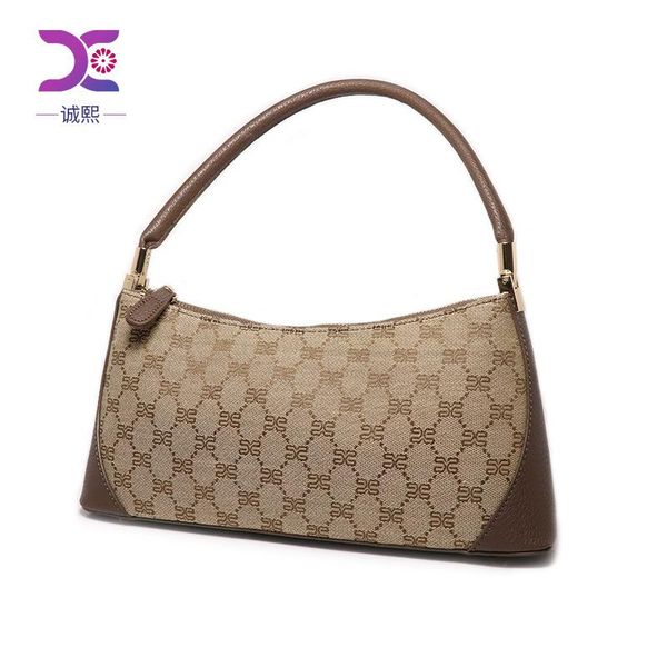 

2020 new fashion ladies crescent bag shoulder handbag female bag