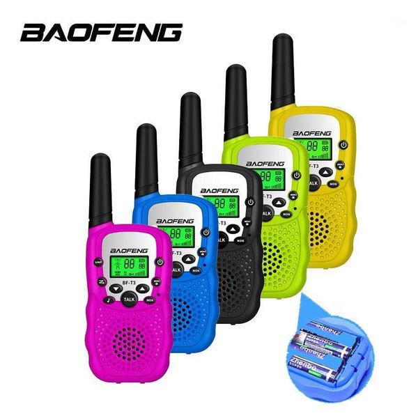 

walkie talkie 2pcs children's kids radio mini toys baofeng bf-t3 for children kid gift portable two-way transceiver radio1