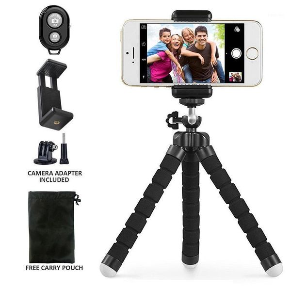 

mini flexible sponge ocs tripod phone holder for all type of smartphone qjy991