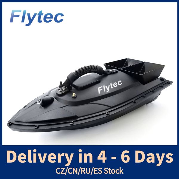

flytec 2011-5 new ungrade rc bait boat fishing tools finder 1.5kg loading 500m remote control fishing bait boat rc boat