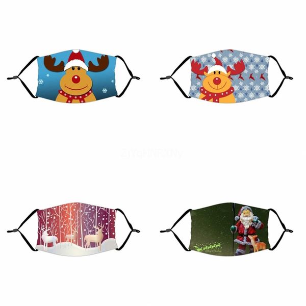 

sequins print mask breathable foldable mouth masks anti dust washablesunscreen masks face mask designer printed mask#189, Black