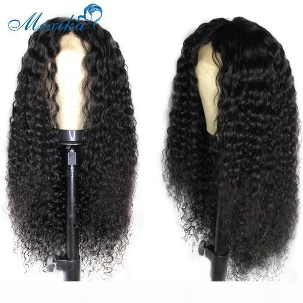 

curly lace front wig 13x4 lace frontal wig front wigs remy 180 4x4 closure wigs black human hair, Black;brown