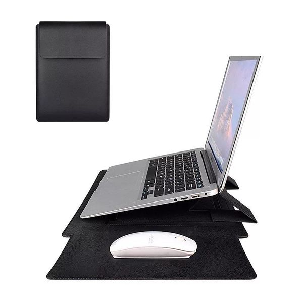 

for lapmacbook case for 12345.6 inch cover multi-fold pu leather smart case hard back cover with stander holder