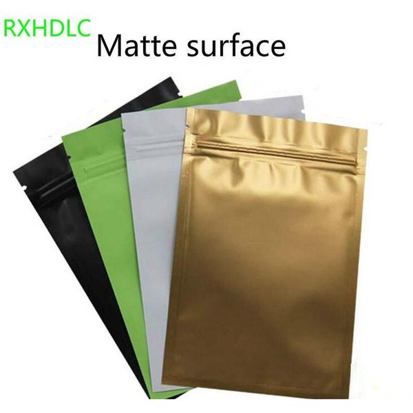 

1000pcs 12x18cm 12*18cm black color metallic mylar zipper bags flat bottom black aluminum foil small zipp jlllpq mxyard
