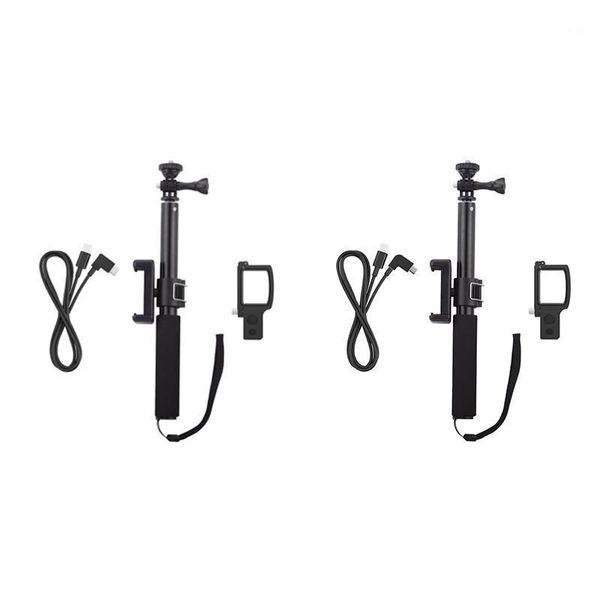 

extension pole selfie stick and fixing module for fimi palm with phone mounting bracket clip for phone1