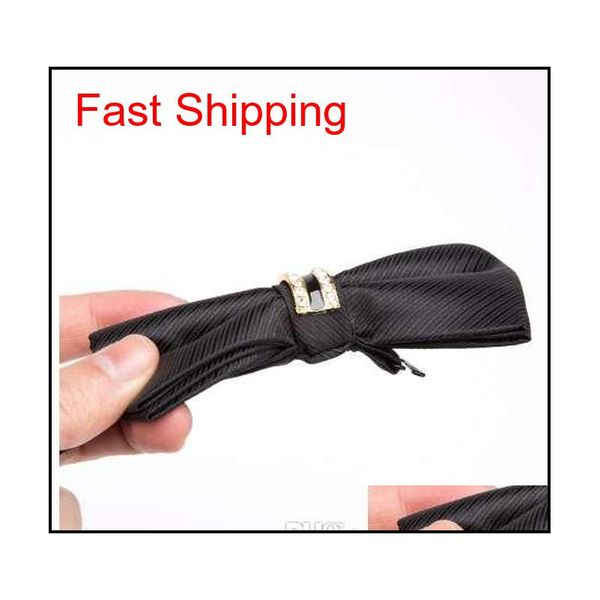 

mens bowtie formal stripe luxury rhinestone necktie men's fashion business men wedding bow tie male dress qyllbl bdehome, Black;gray