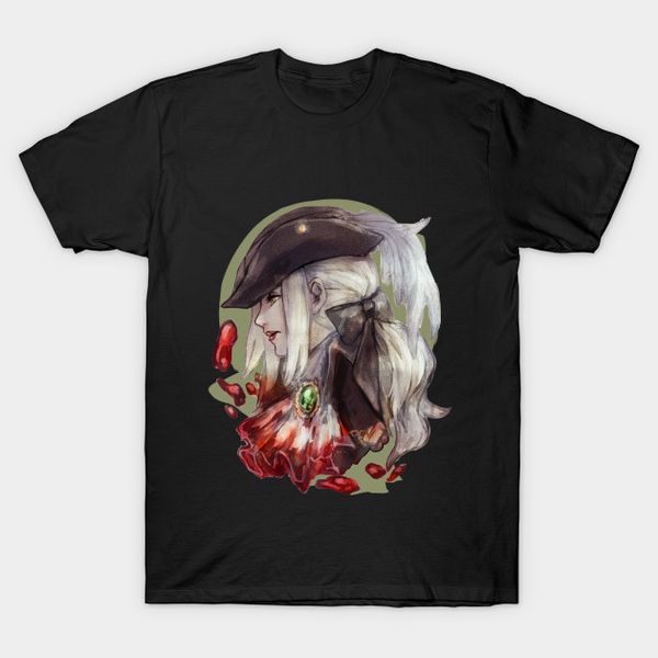 

men short sleeve o-neck t-shirt lady maria bloodborne tshirt t shirt summer tees hip hop harajuku sport hooded sweatshirt hoodie