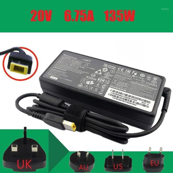 

computer cables & connectors 20v 6.75a 135w ac adapter charger for lenovo thinkpad t440p t550p y40-70 y50-70 adl135ndc3a 36200605 45n0361 45