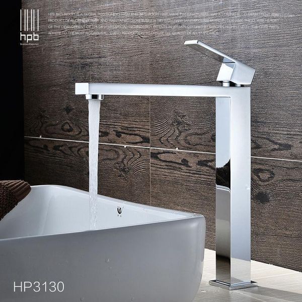 

hpb brass high body basin faucet and cold water single leversink bathroom mixer water tap torneira hp31301