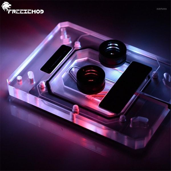 

fans & coolings frzzezmod amd-xpm computer cpu amd water cooler block full cover large area liquid support aura for pc1