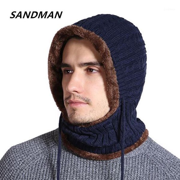 

beanies cotton add fur winter hat knitted beanie men scarf outdoor skullies hats for women caps gorras bonnet1