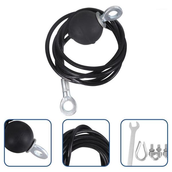 

jump ropes rubber coated wire rope gym cable practical fitness steel cable1