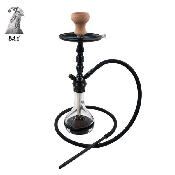 

sy mirror glass hookah a complete set with ceramic for smoking water pipe chicha narguile cup