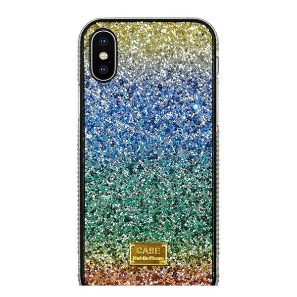 

gradient glitter premium rhinestone case luxury designer women defender phone case for iphone 12 11 pro xr xs max sqcink bdefashion