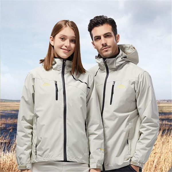 

теплые куртки пара однослойные курток мужских открытый спорта износостойких дышащая водонепроницаемая ветровка куртка женщины, Blue;black