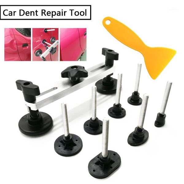 

paintless dent repair tool dent repair kit car puller with glue puller tab removal kit for vehicle car auto 6p/7pc/8pc/19pc1