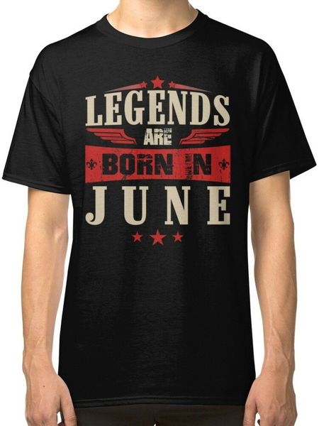 

legends are born in june men's black new funny tee casual men's streetwear short sleeve t shirts design sport hooded sweatshirt ho