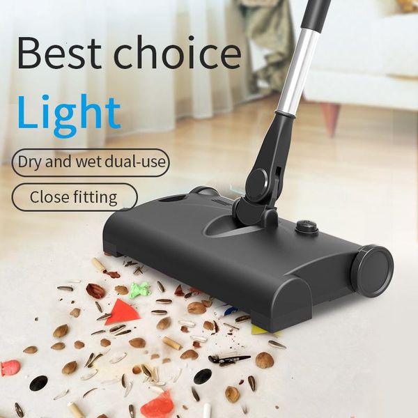 

robot vacuum cleaners household push sweeper cleaner wireless electric mop rechargeable strength floor cleaning machine handheld