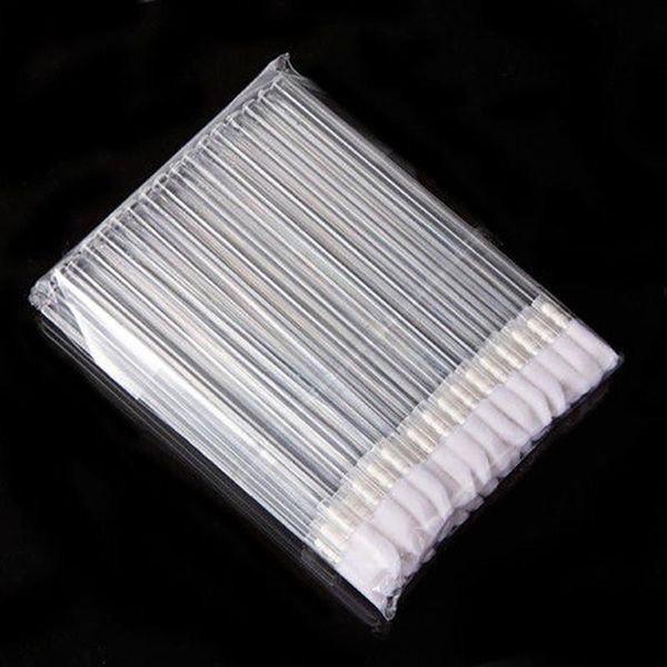 

100pcs disposable makeup pro lip brush lipstick lipbrush wands applicator