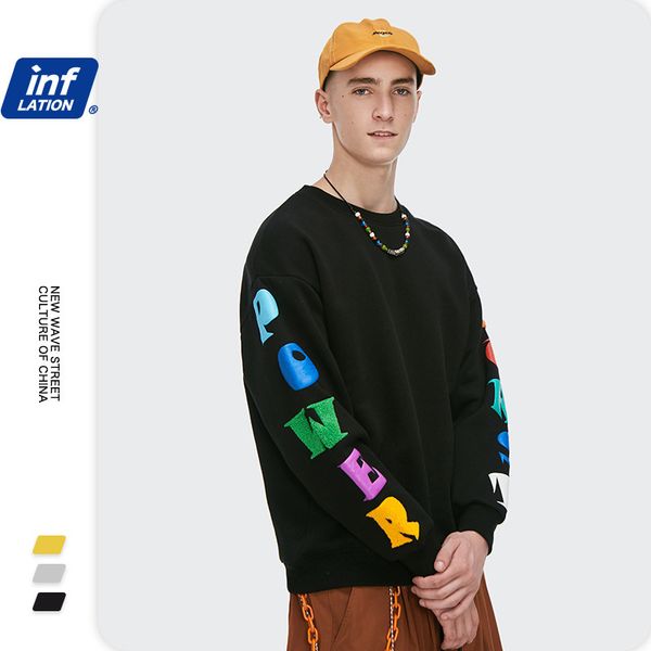 

2021 wear men's $124; autumn and winter new popular products brand legal label printed foam loose plus casual round i9iv, Black;brown