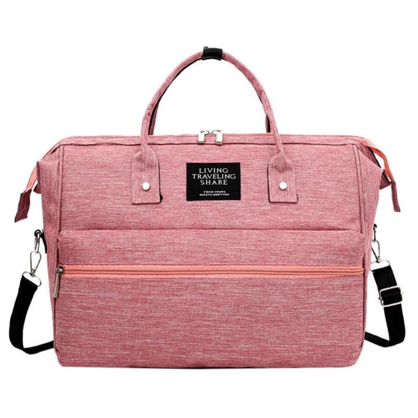 

mummy bag nappy bottle bag large capacity hand rivet and hollow out shoulder oxford main material nursing june 6
