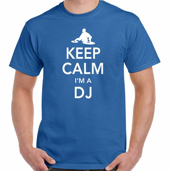 

успокойся я dj - uomo t-shirt divertenti спорт толстовка с капюшоном толстовка