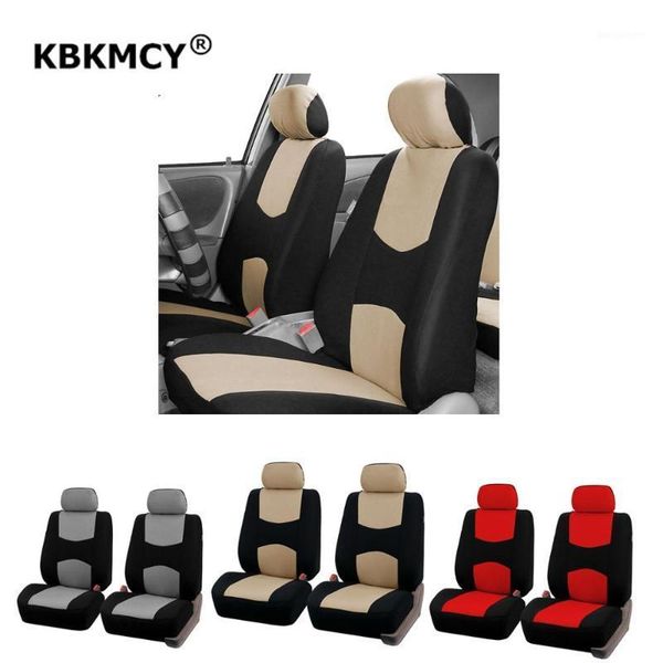 

kbkmcy univeral car seat cover anti slip seat cushion fit for most car interior front protector covers1
