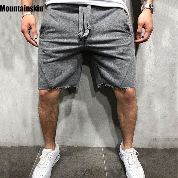 

mountainskin new men's summer fitness sports short pant men running breathable loose solid color shorts male sa960
