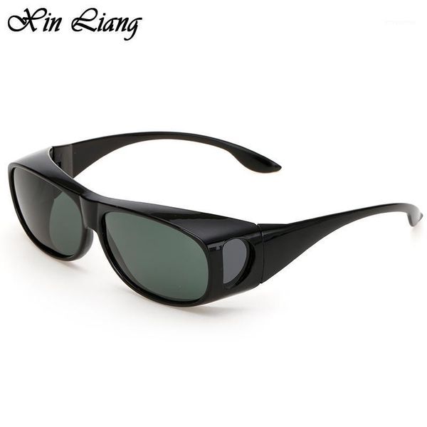 

new polarized mirror outdoor sports polarized men's sunglasses high-end myopia mirrors driving mirrors sunglasses holiday gift1, White;black