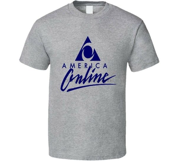 

america online vintage aol логотип прохладный ретро тенниска спорта толстовка с капюшоном толстовка