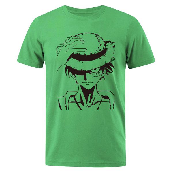 

one piece luffy anime summer new short sleeve male brand boys clothes sport hooded sweatshirt hoodie men t shirt