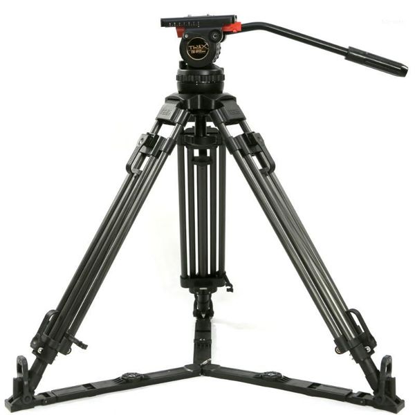 

teris v12t plus professional carbon fiber tx-v12t tripod video camera tripod with fluid head load 12kg1