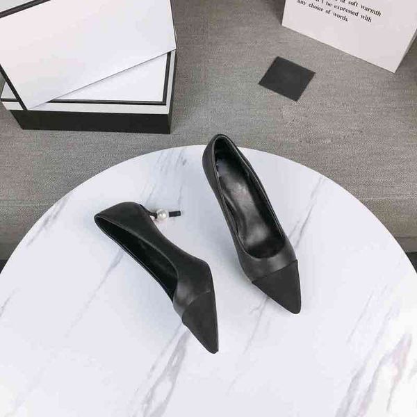 

classic the fashion high-heeled shoes of , pearl outdoor traveling women, high-quality selling sandals, Black