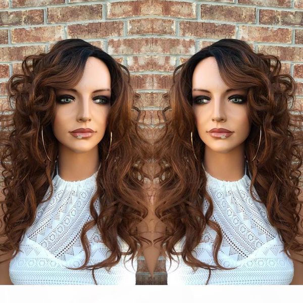 

130% lace front human hair wigs peruvian virgin hair front lace wigs 1b 33 ombre glueless body wavy wigs, Black