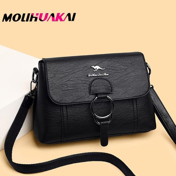 

molihuakai 2020 женский сумка сумки женские мешок руки женщин кожаные сумки высокого качества путешествия плечо сумка ретро женщина