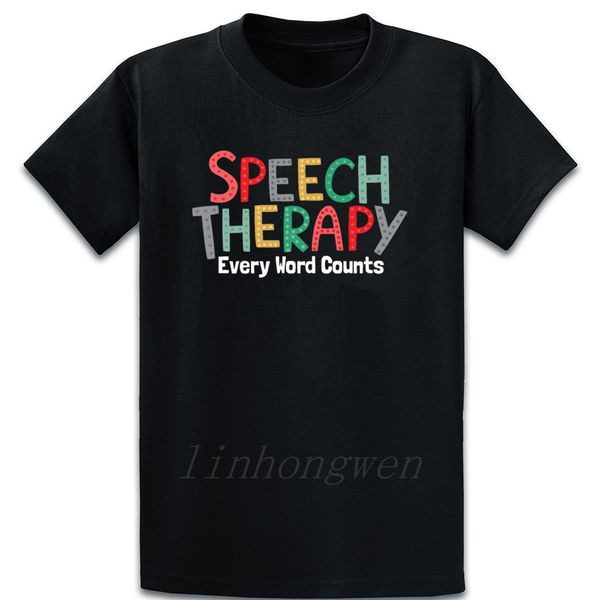 

speech therapy language pathologist print gift short sleeve casual 5xl designer summer pictures male sweatshirt hoodie t shirt