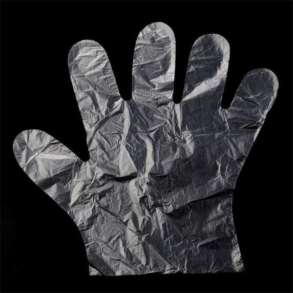 

factoryx3czdesechables plastic multifunctional eco-friendly gloves 100pcs/set disposable guantes rekawiczki jednorazowe