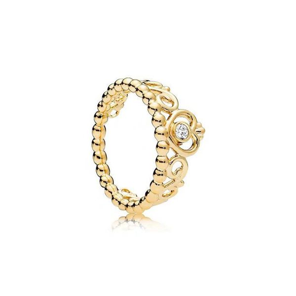 

new 100% 925 sterling silver daisy flower crown pink wrapped open rings original 925 silver women rings brand jewelry gift, Slivery;golden