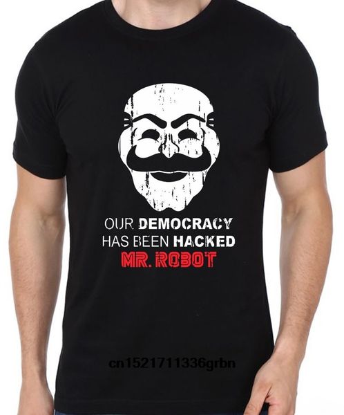 

men t shirt tee shirt mr robot mask printed summer tee t-shirt women sport hooded sweatshirt hoodie