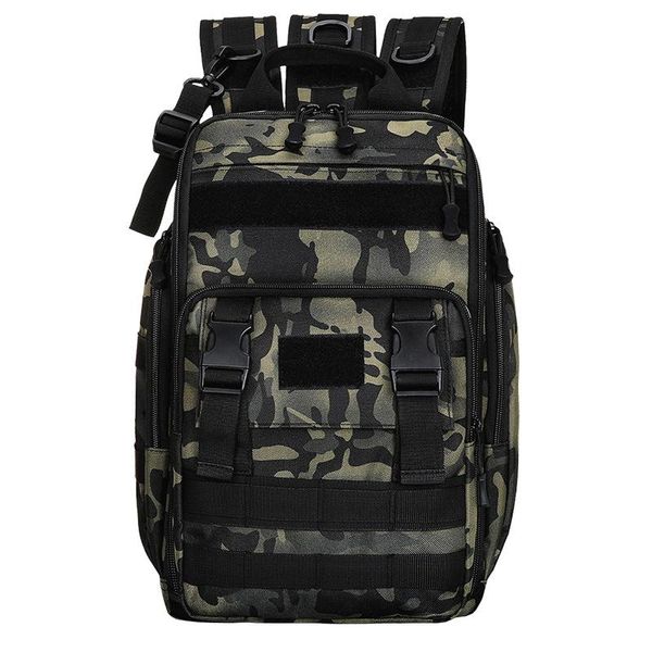 

outdoor bags tactical shoulder bag for men molle travel fishing backpack 600d large multi-functional camoflage hiking hunting
