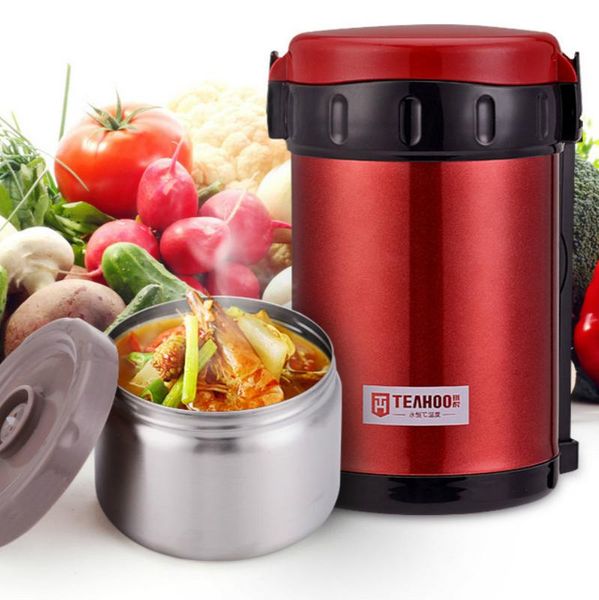 

изолированный lunch box 3 layer student adult bento box большой емкость из нержавеющей стали вакуумной изоляции ствол 12 часов зимнего bbyfv