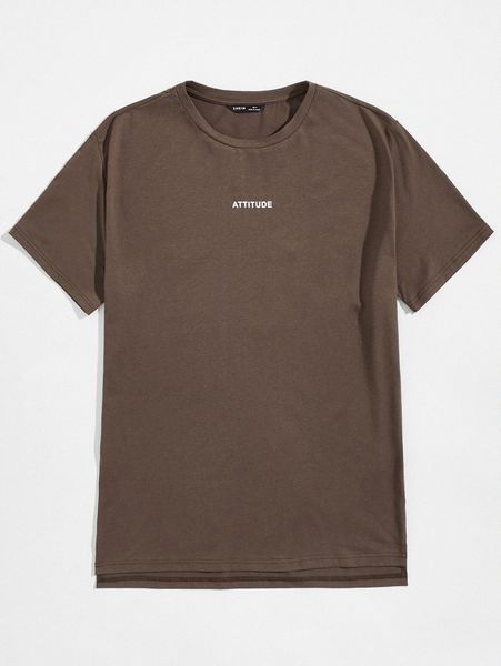 

men letter graphic tee l6cf#, White;black