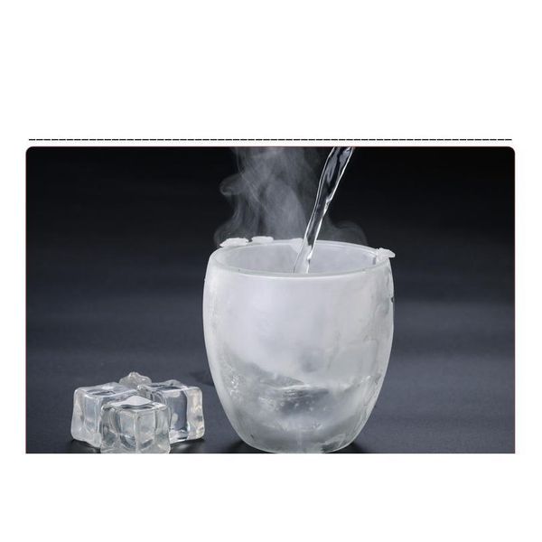 

1 pcs water bottle coffee cup set heat-resistant double wall glass cup beer handmade beer mug tea whiskey gl jlleke