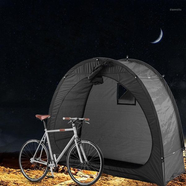 

tents and shelters camping tent outdoor sunshelter bike storage shed 190t bicycle with window design for outdoors camping1