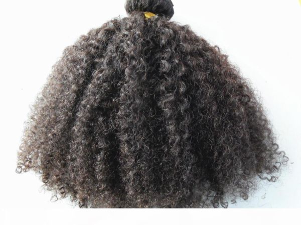 

peruvian human hair extensions 9 pieces with 18 clips clip in hair products hair style dark brown natural black color afro kinky curl